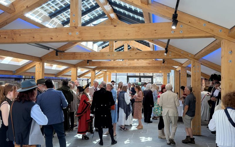 An image of Festival Hall filled with event guests