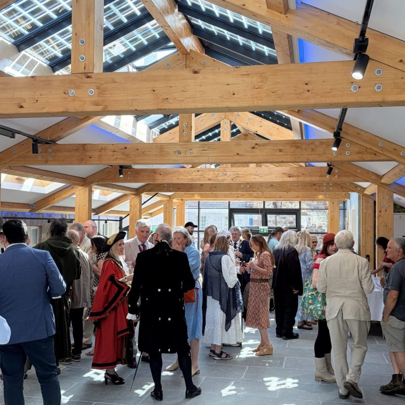 An image of Festival Hall filled with event guests