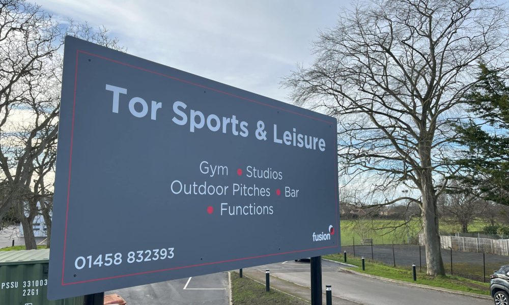 Tor Leisure sign